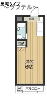 インセゾン弐番館【1階】の間取り