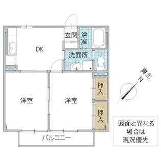 Comodo Palazzo【1階】の間取り