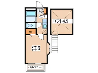 ペガサスA【2階】の間取り