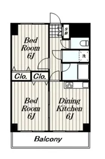 神奈川県海老名市中央3【マンション】の間取り