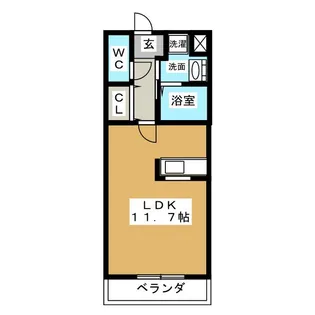 HEARTS【1階】の間取り