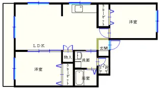 青杜マンション【3階】の間取り