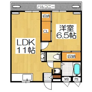 東京都杉並区上高井戸3【マンション】の間取り