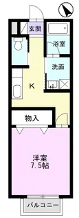 ロイヤル・オーク【2階】の間取り