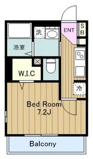 ダイヤモンドハイツ【2階】の間取り