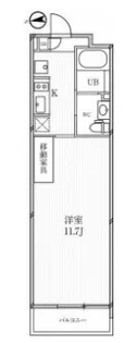 東京都新宿区高田馬場3【マンション】の間取り
