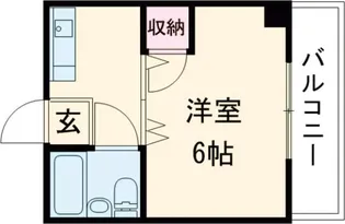 クレハウスセゾン【3階】の間取り