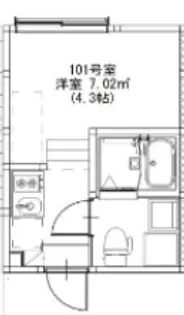 クレール瑞江【1階】の間取り