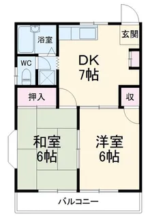 メゾン・ド・ティアラ【2階】の間取り