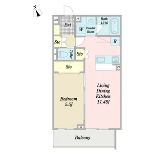 GS.FIELD【3階】の間取り