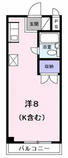 ウインク松木【2階】の間取り