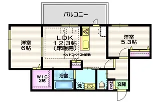 (仮称)山王3丁目メゾン【3階】の間取り