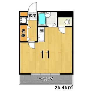 フォレスタ楓樹園【2階】の間取り