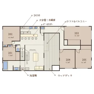 東京都台東区今戸2【一戸建】の間取り