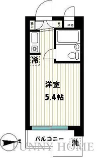 アマドリア豪徳寺【1階】の間取り