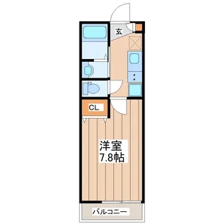 Sola福田町【2階】の間取り