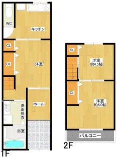 大阪府大阪市生野区中川東1【一戸建】の間取り