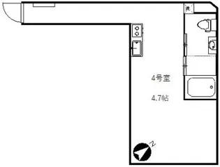 東京都足立区綾瀬1【マンション】の間取り