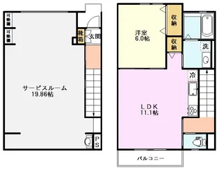 セフィロスI.Kの間取り