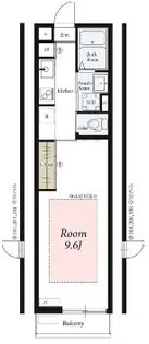 リブリ・AITSUNE【1階】の間取り