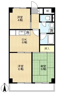 3DKの間取り画像