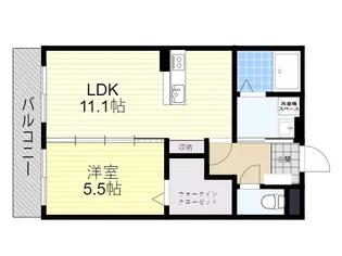 ユーミーなでしこ2【1階】の間取り