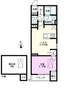 willows神明【1階】の間取り