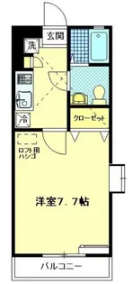 チェルシー富士見【2階】の間取り