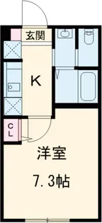 ルミエール・リッシュ松江【1階】の間取り