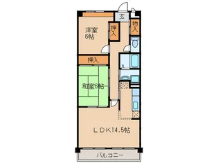 サニーコート神領【1階】の間取り