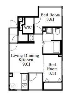 PERSICA NAKANO【5階】の間取り