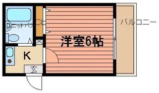 Linde蓮沼【2階】の間取り