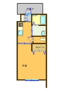 千葉県船橋市駿河台2【アパート】の間取り