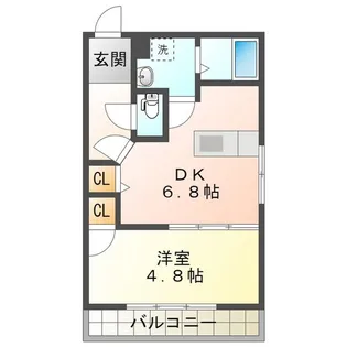 ローゼンハイム【1階】の間取り
