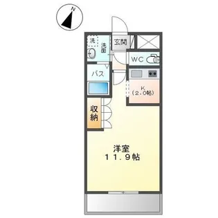 アランチーノ【2階】の間取り