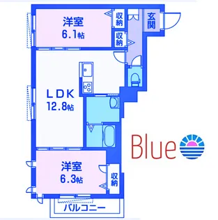 Gran Merveille藤沢【3階】の間取り