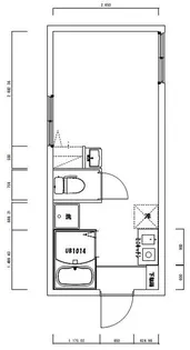 東京都目黒区中目黒5【アパート】の間取り