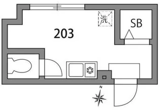 グラード氷川台【2階】の間取り