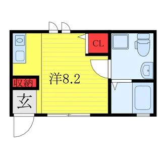 レスタ浮間公園【1階】の間取り