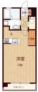 レナジア陽東A棟【4階】の間取り