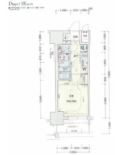 プレサンスNAGOYAシティオ【9階】の間取り
