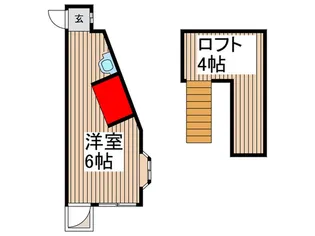 ベルコ-ポ【1階】の間取り