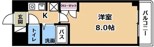 アイランド小野山【5階】の間取り