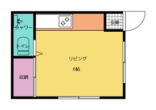 ハウエリサ【2階】の間取り