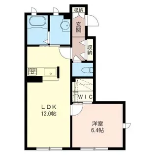SHM ローレル【1階】の間取り