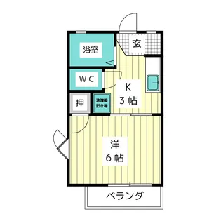 シャルム松栄【2階】の間取り