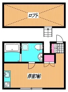 カルチェ・ラタン【1階】の間取り