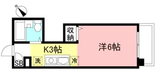 YOKOHAMA EAST 21【7階】の間取り