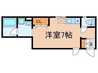 NOE HILLS【1階】の間取り