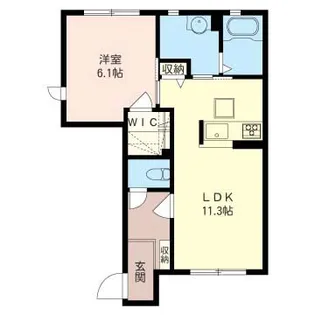 Green Field・C【1階】の間取り